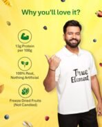 True Elements Dark Chocolate Muesli 1kg | Nuts & Berries Muesli | 13g Clean Protein | 13% Millet | Cereal for Breakfast | Gluten Free Breakfast - Fast Shipping to USA & Canada - Image 4