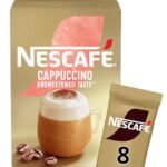 Nescafe Gold Cappuccino Unsweetened Taste Pouch, 113 Gram - Whole Bean - Fast Shipping to USA & Canada