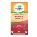 ORGANIC INDIA Moringa Hibiscus 25 Tea bags (Pack of 1) - Fast Shipping to USA & Canada - Image 2
