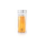 Dancing Leaf Viajero Glass Tea Travel Tumbler With Removable Stainless Steel Infuser | Heat Resistant Double Walled Borosilicate Glass | Anti - Spill Lid |Perfect For Having Tea On-The-Go | Capacity - 350ml - Fast Shipping to USA & Canada