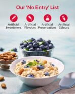 True Elements Muesli No Added Sugar 1 Kg | Sugar Free Cereal | Diet Food | Healthy and Quick Breakfast | No Malt Extract, No Malitol, No Sweetners or Flavourings | Oats, Wheat Flakes & Jowar | Crunchy Almonds, Seeds & Freeze dried fruits | 15g Clean Protein - Fast Shipping to USA & Canada - Image 6