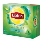 Lipton Green Tea Refreshing Mint 100 Tea Bags, 150 Gram - Fast Shipping to USA & Canada