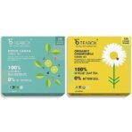Teabox Detox Kahwa Green Tea 100 Teabags & Teabox Chamomile Green Tea for Stress Relief & Good Sleep, 100 Silken Pyramid Tea Bags - Fast Shipping to USA & Canada - Image 2