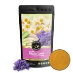TEACURRY Relax Tea - 15 Pyramid Tea Bags | Relax Green Tea Helps to reduces stress, improves sleep, beats insomnia, Relaxes Mind - Fast Shipping to USA & Canada - Image 2