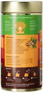 Organic India Tulsi Ginger 100 GM Tin - Fast Shipping to USA & Canada - Image 3