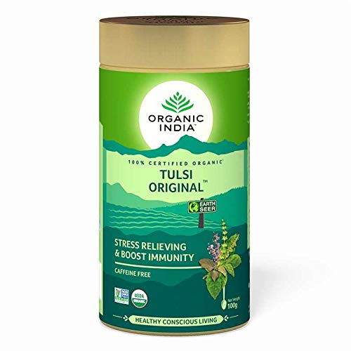 Organic India The Original Antioxidant Rich - 100 g Tin (Pack of 3) - Fast Shipping to USA & Canada