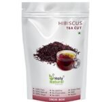 Holy Natural Hibiscus Tea for Hot and Cold Tea | Know as Hibiscus Sabdariffa Tea, Rosella Flower Tea | Dried and Edible Grade | 500 gm - Fast Shipping to USA & Canada