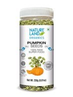 Natureland Organics Pumpkin Seeds (Raw) 250 GM - Fast Shipping to USA & Canada - Image 2