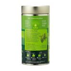 ORGANIC INDIA Tulsi Green Tea Classic Tin (100gm) - Pack of 2 - Fast Shipping to USA & Canada - Image 3