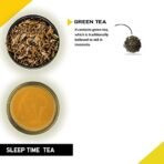 TEACURRY Sleep Chamomile Tea (1 Month Pack, 30 Tea Bags)-Helps With Insomnia, Snoring, Stress-Tea For Sleeping-Night Tea For Sleep-Sleep Time Tea,100 Grams - Fast Shipping to USA & Canada - Image 4