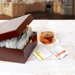 Tea Treasure Wooden Tea Chest - 60 Pyramid Tea Bags - Fast Shipping to USA & Canada - Image 4