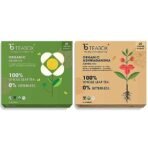 Teabox Organic Darjeeling Green Tea 25 Teabags & Teabox Organic Ashwagandha Green Tea 25 Teabags - Fast Shipping to USA & Canada - Image 2