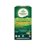 Organic India Tulsi Green Tea Lemon Ginger 25 Tea Bags - Fast Shipping to USA & Canada - Image 3