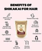 Thanjai Natural Shikakai Powder (Acacia Concinna) 500gm | Natural Hair Cleanser | Hair Pack Powder for Damaged & Weak Hair - 100% Pure & Natural Homemade - Fast Shipping to USA & Canada - Image 5