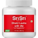 Sri Sri Tattva Dhatri Lauha 60Tab|250Mg - Clear - Fast Shipping to USA