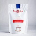 Baarbara Coffee | 100% Roasted Arabica Coffee Beans | from Chikmagalur Farms Since 1896 (250 GMS) - Fast Shipping to USA & Canada