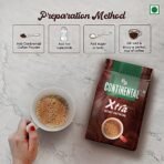 Continental Coffee Xtra Instant Coffee Powder | 200g Coffee Pouch | 70% Coffee 30% Chicory | South Blend Instant Coffee | Medium Roast | Premium Blend of Arabica & Robusta | Rich Aromatic Coffee - Fast Shipping to USA & Canada - Image 5