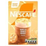 Nescafe Vanilla Cookie Dough Latte, Dessert Edition 7 Sachets, 136g (Imported) - Fast Shipping to USA & Canada