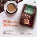 Continental Coffee Xtra Instant Coffee Powder | 200g Coffee Pouch | 70% Coffee 30% Chicory | South Blend Instant Coffee | Medium Roast | Premium Blend of Arabica & Robusta | Rich Aromatic Coffee - Fast Shipping to USA & Canada - Image 4