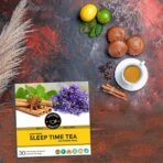TEACURRY Sleep Chamomile Tea (1 Month Pack, 30 Tea Bags)-Helps With Insomnia, Snoring, Stress-Tea For Sleeping-Night Tea For Sleep-Sleep Time Tea,100 Grams - Fast Shipping to USA & Canada - Image 5