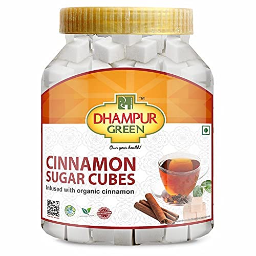 Dhampure Speciality Cinnamon Sugar Cube, 800g | Sugar Cubes For Tea And Coffee | Sulphurless | No Chemicals - Fast Shipping to USA & Canada