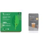 Teabox Peppermint Herbal Tea Bags 25 Pieces & Teabox Fresh Kadak Chai 250 g Mono Carton Vacuum Sealed Pack - Fast Shipping to USA & Canada