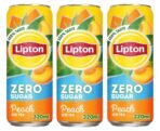 Lipton Peach Zero Sugar Iced Tea Refreshing And Flavorful Drink That Is Perfect For Those Who Are Looking To Reduce Their Sugar Intake (Pack Of 3) 320ml (Imported) - Fast Shipping to USA & Canada - Image 2