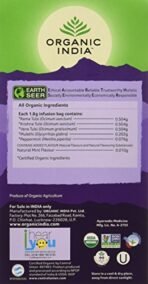 Organic India Tulsi Mulethi, 25 Tea Bags (1 bag x 1.8g each) - Fast Shipping to USA & Canada - Image 4