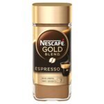 Nescafe Gold Blend Espresso Rich Crema Soluble Granule Coffee, 100 g, Glass Bottle - Fast Shipping to USA & Canada