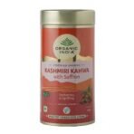 Organic India Kashmiri Kahwa with Saffron 100 gm Tin - Fast Shipping to USA & Canada
