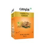 Girnar Green Tea Ginger (36 Tea Bags) - Fast Shipping to USA & Canada