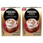 Nescafe Gold Cappuccino - 2 Pack Pouch, 2 x 136 g - Fast Shipping to USA & Canada - Image 2