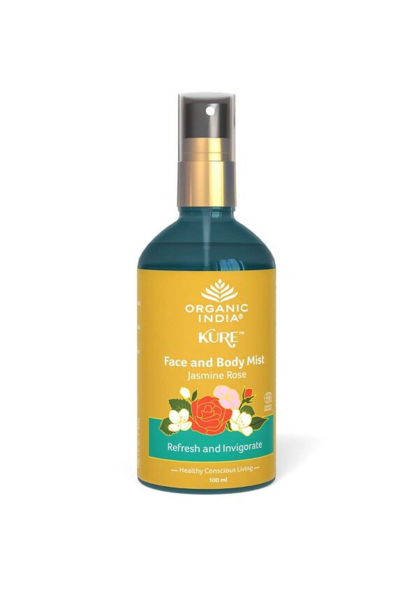 Organic India Face & Body Mist Jasmine Rose, 100 ml