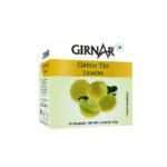 Girnar Green Tea with Lemon (10 Tea Bags) - Fast Shipping to USA & Canada