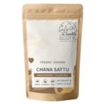 Ecotyl Sattu Atta | Roasted Gram Flour | Chana Sattu Flour | Plant Based Protein | 400 g - Fast Shipping to USA & Canada