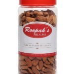 Roopak's PIK-N-PAY Badam Giri Mamra Almonds | Natural Sweet, Rich in Protein, Hygienically Packed | 500 Gram - Fast Shipping to USA & Canada