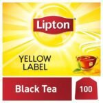 Lipton Yellow Label Black Tea (100 Tea Bags) 200g - Fast Shipping to USA & Canada