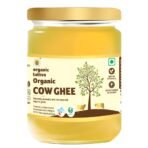 Organic Tattva, Organic Cow Ghee 500 ml | No Growth Hormones | Rich in Vitamin A - Fast Shipping to USA & Canada