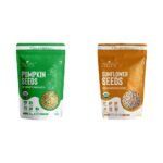 Neuherbs Raw Pumpkin Seeds Protein and Fiber Rich Superfood - 200G & Raw Sunflower Seeds for Eating, Rich in Protein & Fiber : 200 G - Fast Shipping to USA & Canada