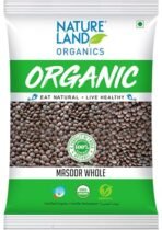 Natureland Organics Masoor Whole/Sabut Pouch, 1 kg - Fast Shipping to USA & Canada - Image 2