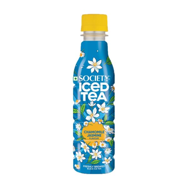 Society Chamomile Jasmine Iced Tea - 250ml | Freshly Brewed Black Ice Tea | Ready To Drink - Fast Shipping to USA & Canada