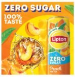 Lipton Peach Zero Sugar Iced Tea Refreshing And Flavorful Drink That Is Perfect For Those Who Are Looking To Reduce Their Sugar Intake (Pack Of 3) 320ml (Imported) - Fast Shipping to USA & Canada - Image 4
