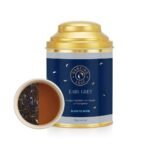 Dancing Leaf Earl Grey| Black Tea, Bergamot & Cornflower Petals | Black Tea Blend | Loose Leaf Tin (75 GMS) - Fast Shipping to USA & Canada