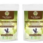 Heera Ayurvedic Research Foundation Natural White Krounchbeej Powder|Mucuna Pruriens 400Gm (Pack of 2) - Fast Shipping to USA