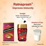 Dabur Ratnaprash Chyawanprash - 450 Gm, For All Seasons, A Complete Family Health Tonic, Red - Fast Shipping to USA - Image 6