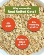 True Elements Rolled Oats 1.2kg (Pack of 2) ? 100% Whole Grain, High Fiber & Protein Breakfast Cereal - Fast Shipping to USA & Canada - Image 7