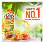 DABUR Real Masala Mixed Fruit Juice - 1L (Pack Of 4) | No Added Preservatives, No Artificial Colours & Artificial Flavours | Goodness Of Best Fruits With Chatpata Masala, Daily Dose Of Fruit Nutrition - Fast Shipping to USA & Canada - Image 3