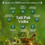 DABUR Vatika Neelibhringa 21 Hair Growth Oil - (100Ml+ 50Ml Extra Free) | 14 Ayurvedic Herbs | Ayurvedic Medicine | 4X Less Hairfall | 3X Thicker Hair | 21 Hair Benefits| With Ergnomic Comb Applicator - Fast Shipping to USA & Canada - Image 6