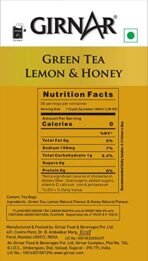 Girnar Green Tea Lemon & Honey (36 Tea Bags) - Fast Shipping to USA & Canada - Image 5
