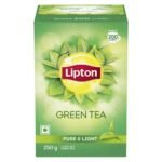 Lipton Pure & Light Loose Green Tea Leaves 250 g Pack, All Natural Flavour, Zero Calories - Improves Metabolism & Reduces Waist - Fast Shipping to USA & Canada